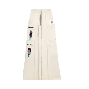 Cargo Wide-Leg Pants